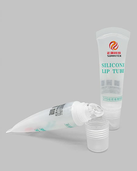 Tube applicateur &agrave; l&egrave;vres en silicone D19