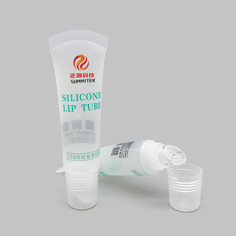 Tube applicateur &agrave; l&egrave;vres en silicone D19