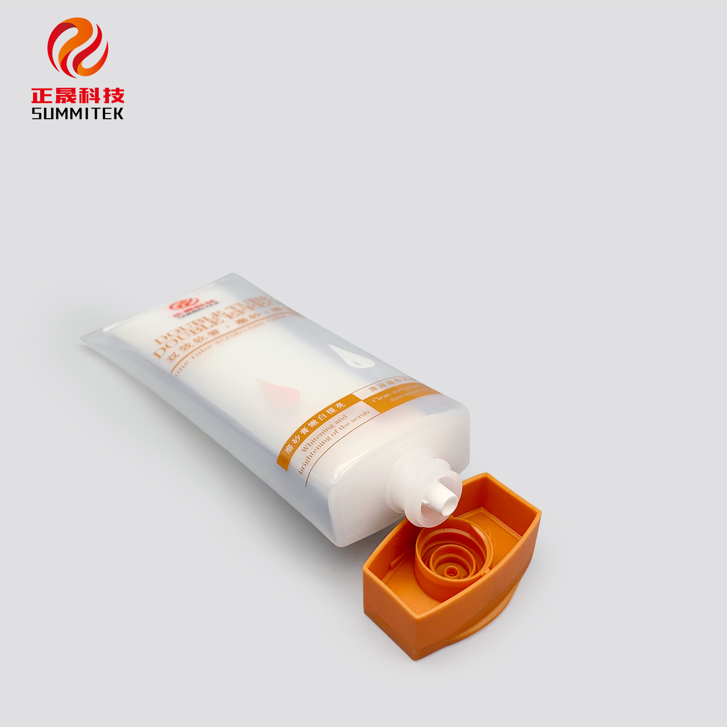 Tube souple ovale &agrave; double chambre D35