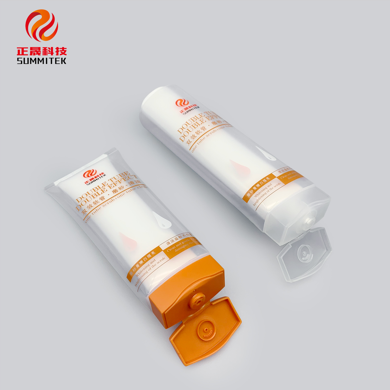Tube souple ovale &agrave; double chambre D35