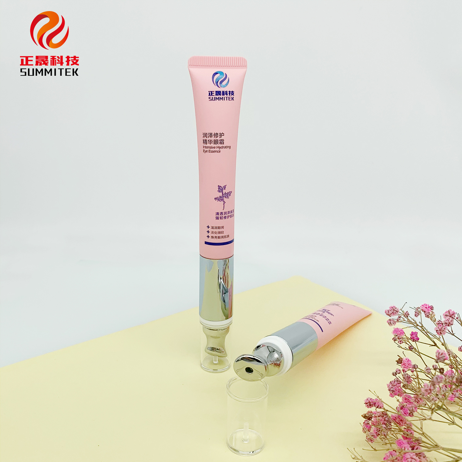Tube de cr&egrave;me pour les yeux vibrant en continu D19