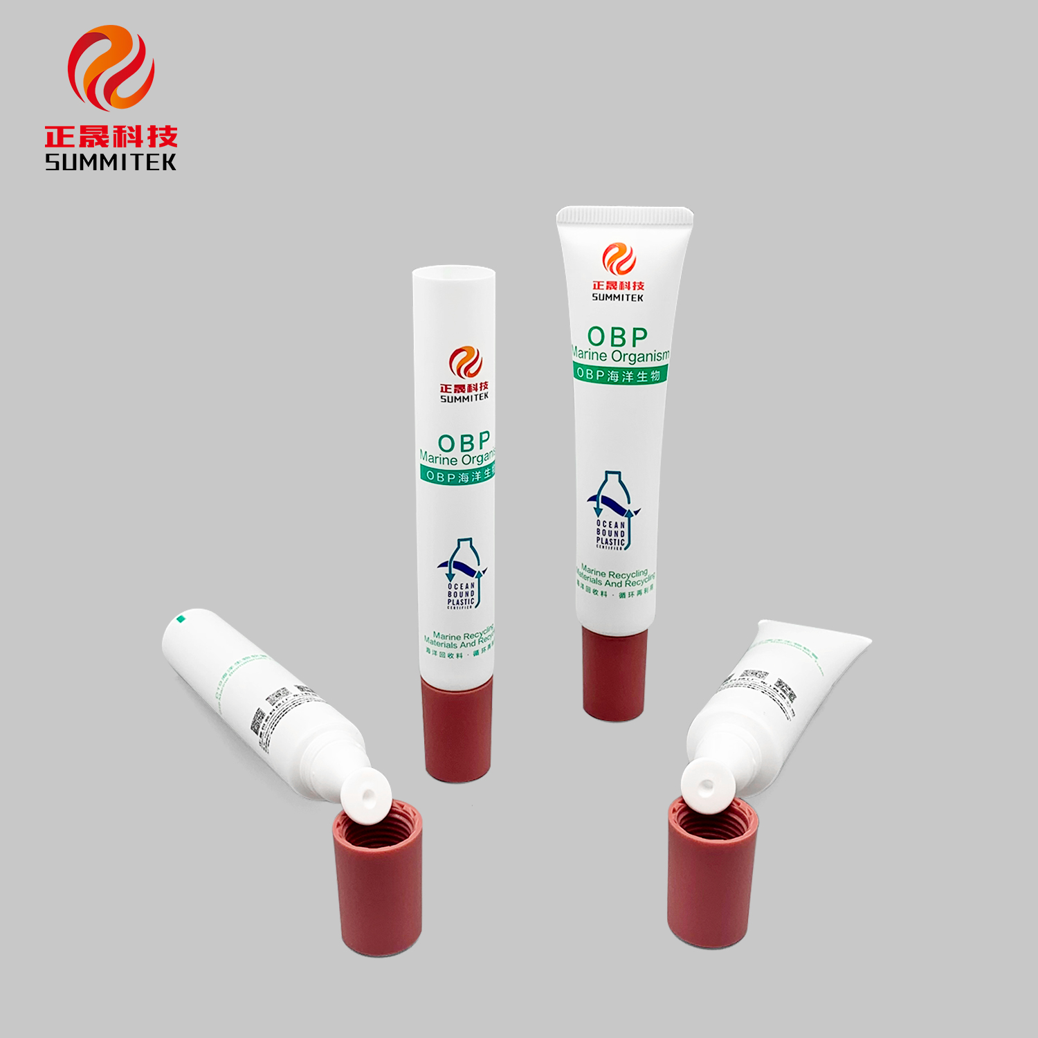 S&eacute;rie de tubes applicateurs &agrave; l&egrave;vres monobloc D19/D22/D25