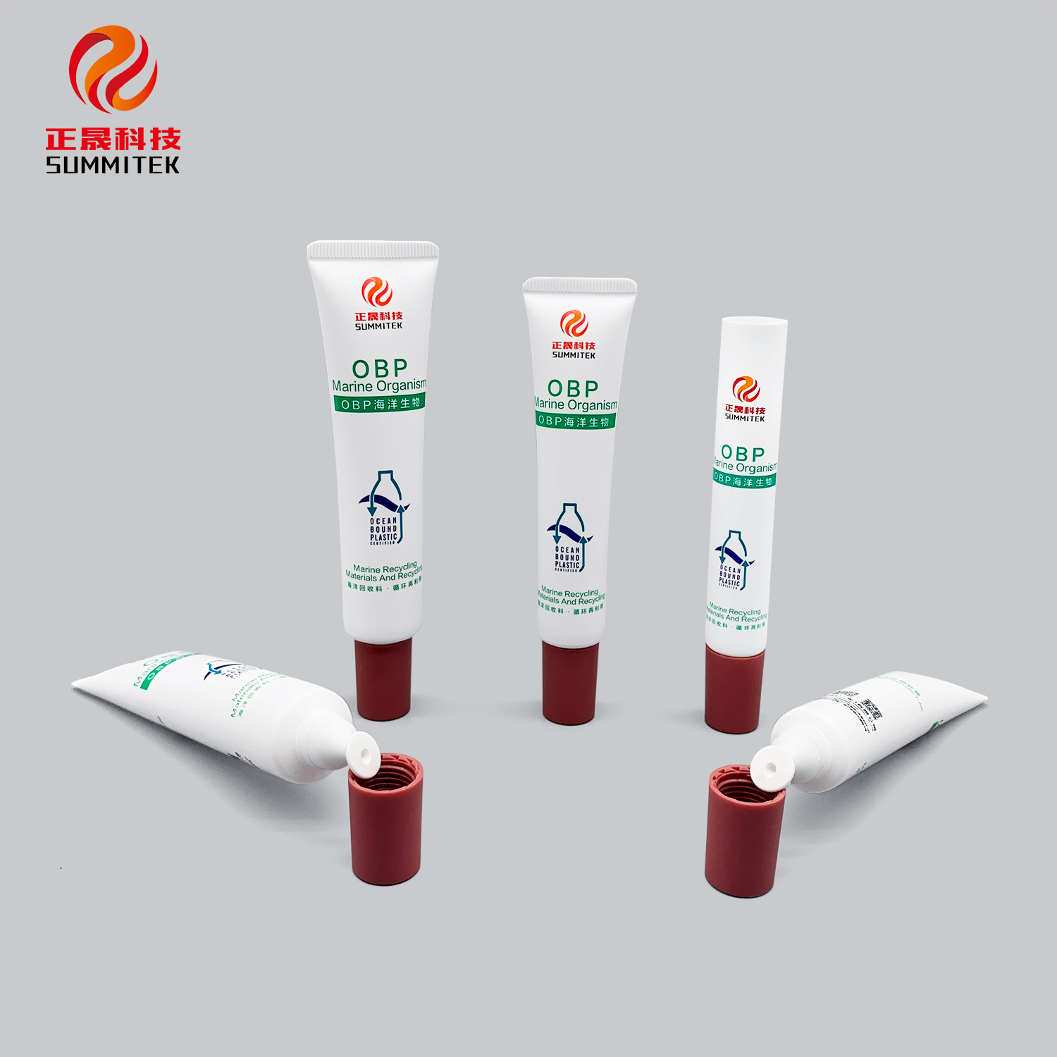 S&eacute;rie de tubes applicateurs &agrave; l&egrave;vres monobloc D19/D22/D25