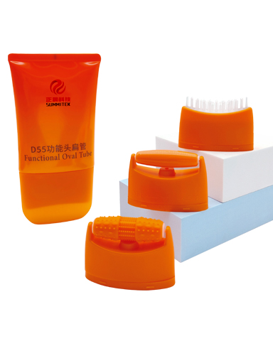 Tube souple plat de massage D55 avec applicateur