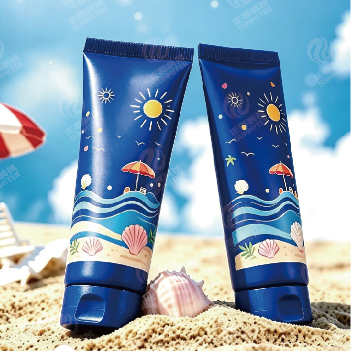 Beaux tubes en plastique de protection solaire