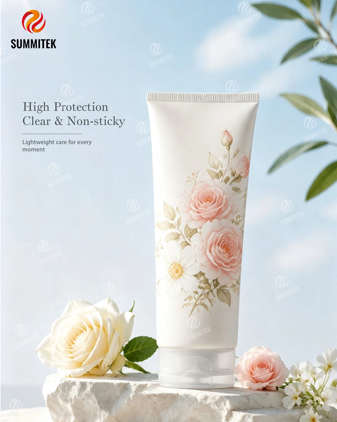 Fabricant de tubes de protection solaire personnalis&eacute;s avec emballage de protection solaire PE et ABL