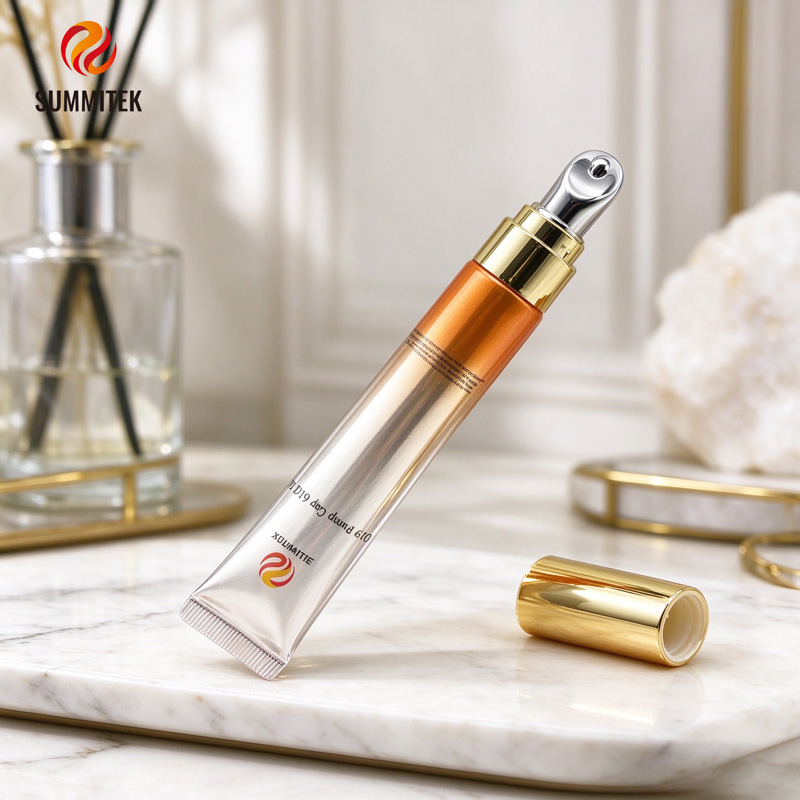 D19 Bouchon de pompe ABL Tube de cr&egrave;me pour les yeux | Applicateur en c&eacute;ramique et en m&eacute;tal