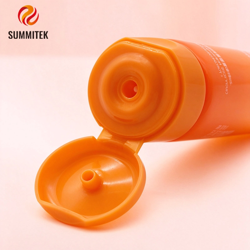 Tube &agrave; capuchon rabattable &agrave; clipser D35 | Emballages de cr&egrave;me solaire et de soins de la peau