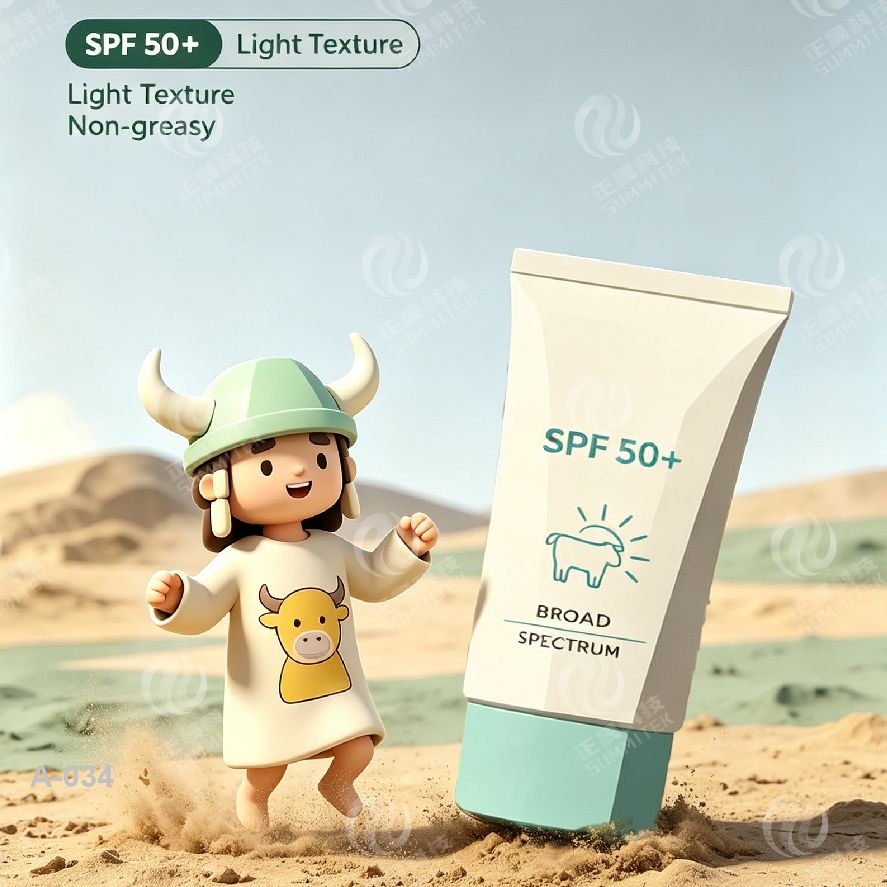Tube souple de forme ovale | Emballage de cr&egrave;me solaire et de soins de la peau pour le corps plat