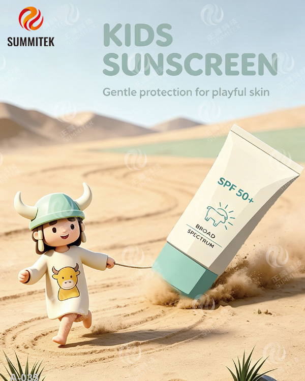 Tube souple de forme ovale | Emballage de cr&egrave;me solaire et de soins de la peau pour le corps plat
